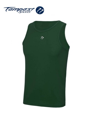 Tempest Dark Green Men's Training Vest